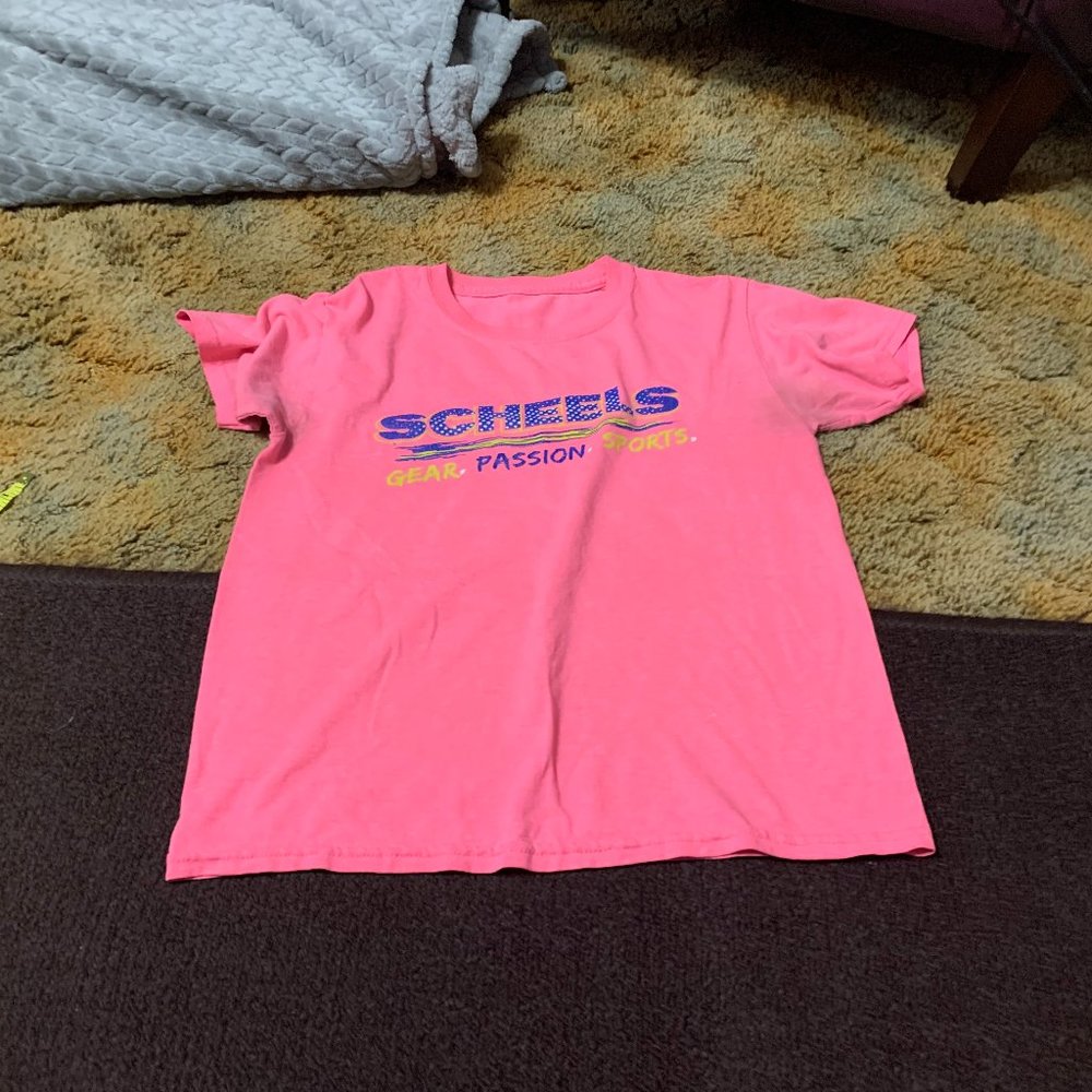 Pink Scheels T-shirt Women's Small